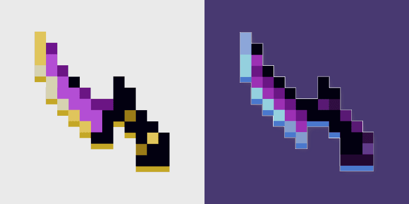 Backstabber Swift Striker custom cursor pack preview for Chrome, Edge and Windows