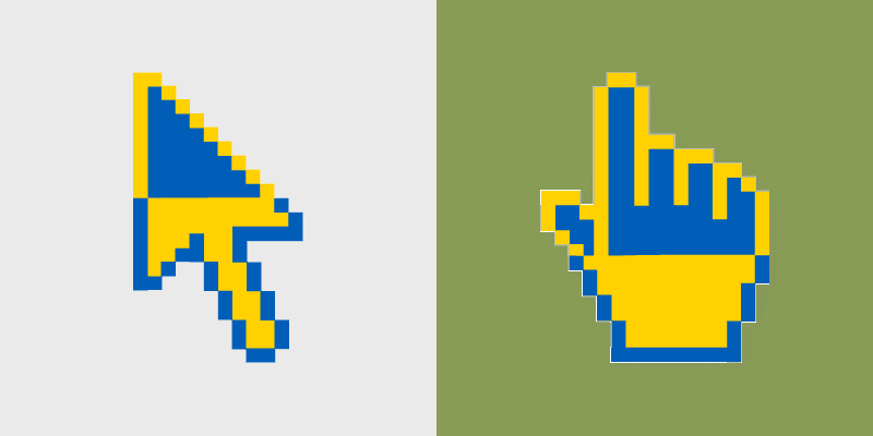 Freedom Vibes custom cursor pack preview for Chrome, Edge and Windows