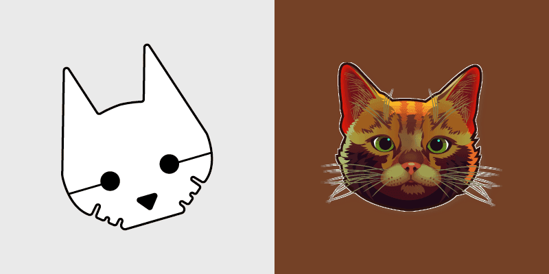 Cute Cat custom cursor pack preview for Chrome, Edge and Windows