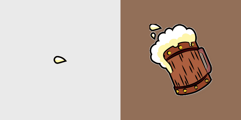 Captain Brineybeard - custom cursor pack preview for Chrome, Edge and Windows