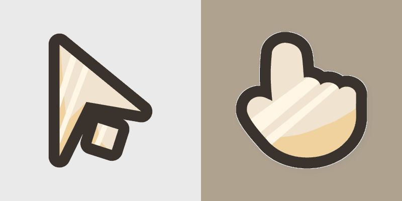 Conquest custom cursor pack preview for Chrome, Edge and Windows