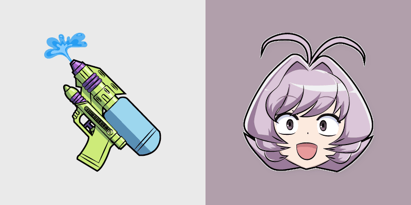 Najimi Osana custom cursor pack preview for Chrome, Edge and Windows