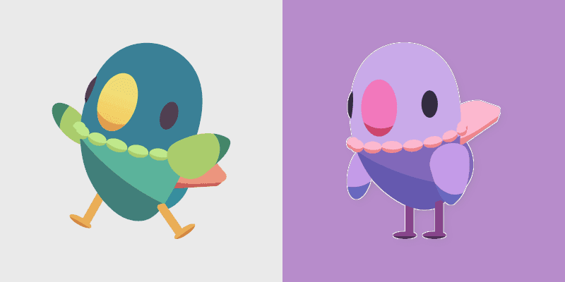 Ooblets custom cursor pack preview for Chrome, Edge and Windows