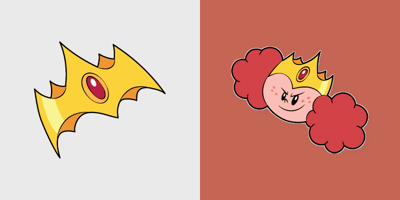 Powerpuff Girls Custom Princess Morbucks custom cursor pack preview for Chrome, Edge and Windows