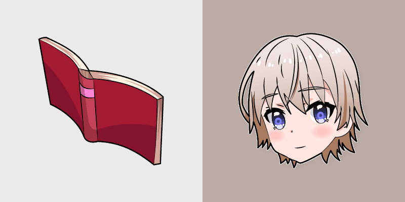 Miki Naoki School-Live custom cursor pack preview for Chrome, Edge and Windows