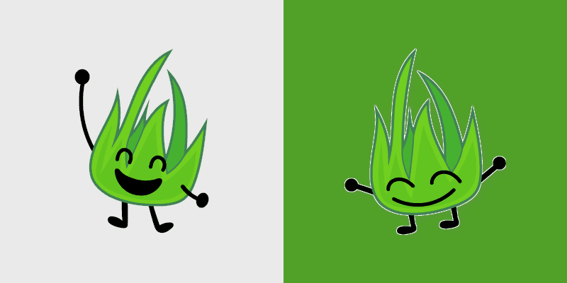 Grassy's custom cursor pack preview for Chrome, Edge and Windows