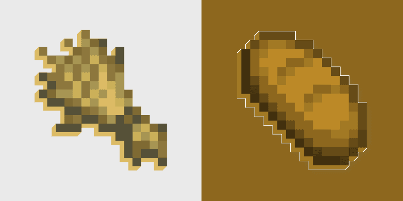 Wheat Bread custom cursor pack preview for Chrome, Edge and Windows