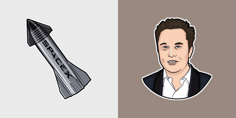 Elon Musk custom cursor pack preview for Chrome, Edge and Windows