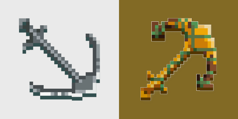 Anchor Encrusted custom cursor pack preview for Chrome, Edge and Windows