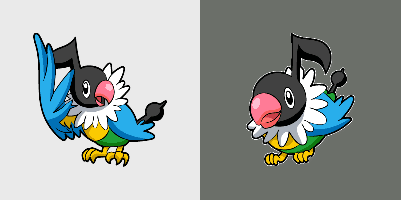 Chatot Solo custom cursor pack preview for Chrome, Edge and Windows