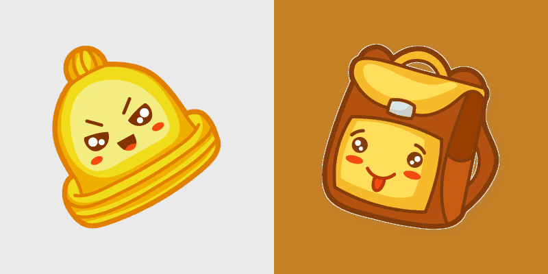 School Essentials custom cursor pack preview for Chrome, Edge and Windows