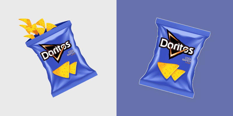Doritos Nacho Cheese custom cursor pack preview for Chrome, Edge and Windows