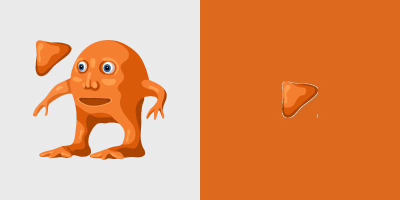 Orange Mouse custom cursor pack preview for Chrome, Edge and Windows