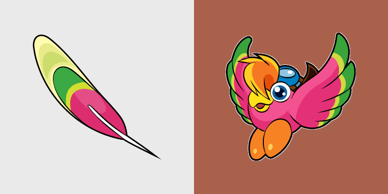Birdon custom cursor pack preview for Chrome, Edge and Windows