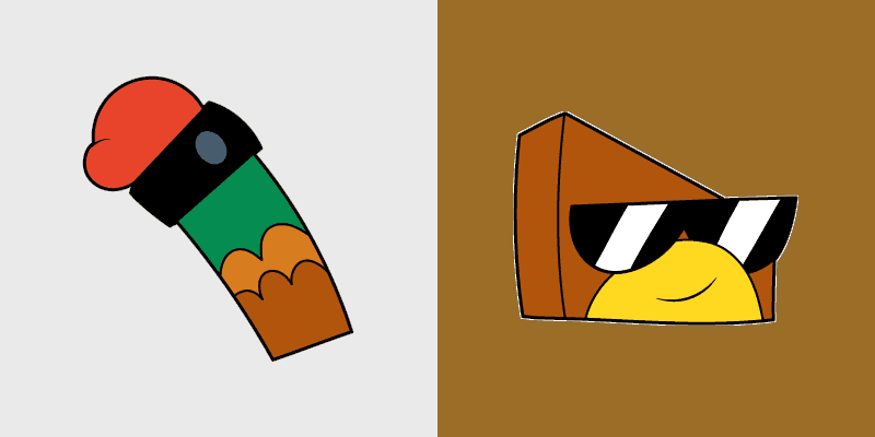 Unikitty! Hawkodile custom cursor pack preview for Chrome, Edge and Windows