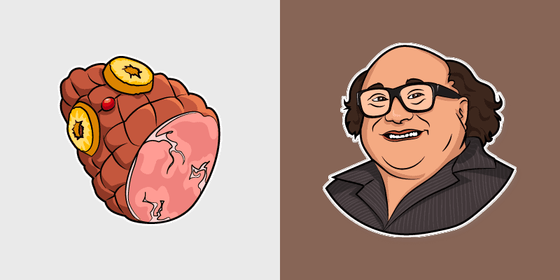 Danny DeVito custom cursor pack preview for Chrome, Edge and Windows