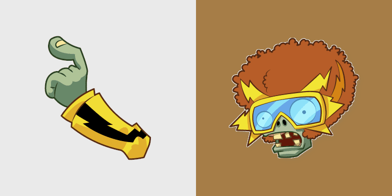 PvZ Edition Pack custom cursor pack preview for Chrome, Edge and Windows