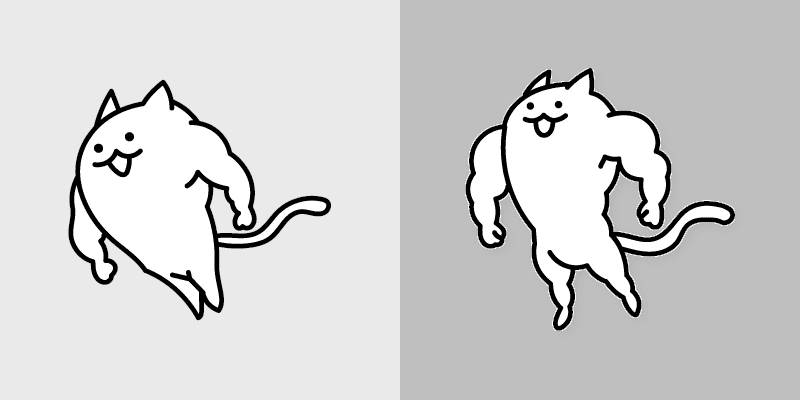 Battle Cat Superfeline custom cursor pack preview for Chrome, Edge and Windows