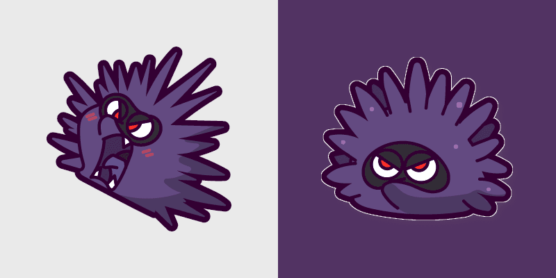 Sea Urchin Inspired custom cursor pack preview for Chrome, Edge and Windows