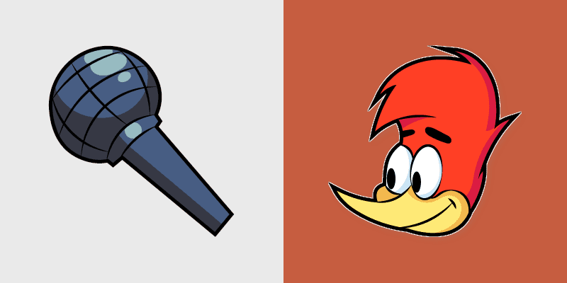 Woody Woodpecker custom cursor pack preview for Chrome, Edge and Windows