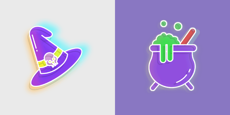 Magical BY Witch custom cursor pack preview for Chrome, Edge and Windows