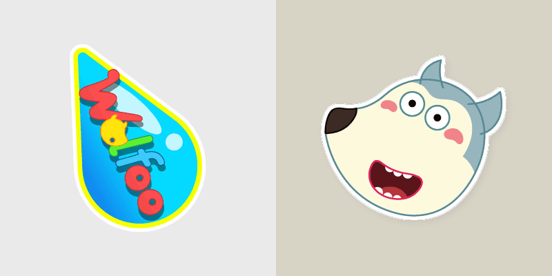 Wolfoo Family custom cursor pack preview for Chrome, Edge and Windows
