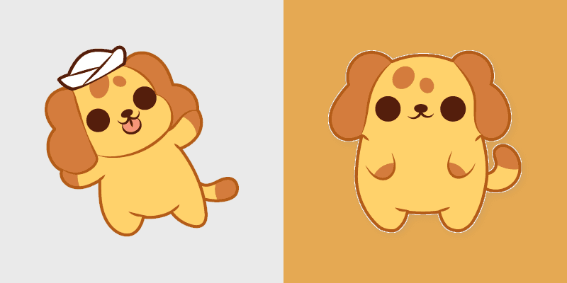 Gemdog Cute Mouse custom cursor pack preview for Chrome, Edge and Windows