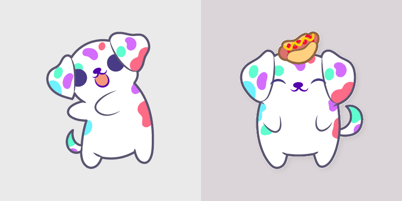 Dots Mouse custom cursor pack preview for Chrome, Edge and Windows