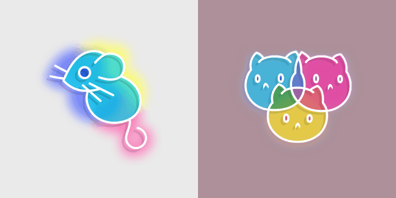 Cat Custom Cute custom cursor pack preview for Chrome, Edge and Windows