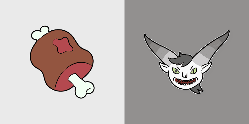 Bandit Princess custom cursor pack preview for Chrome, Edge and Windows