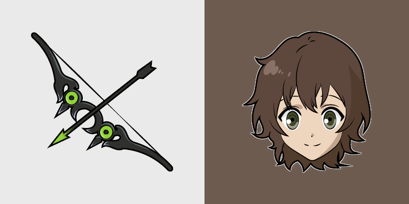 Seraph of the End Yoichi & Gekkouin custom cursor pack preview for Chrome, Edge and Windows
