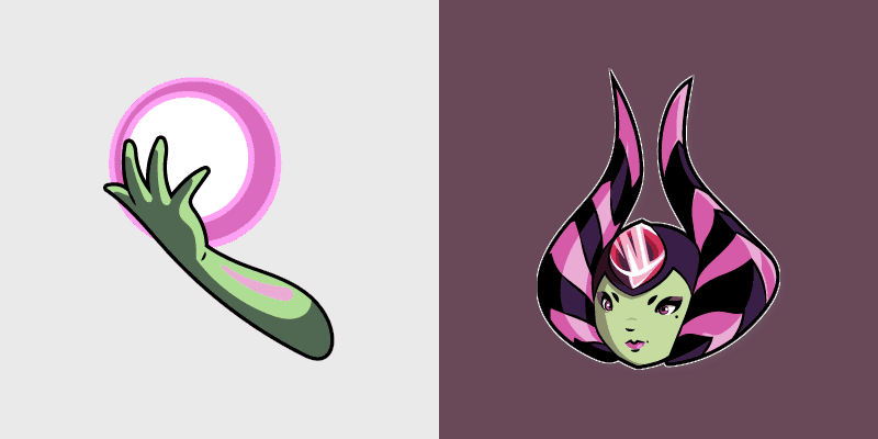Enchantress Magic custom cursor pack preview for Chrome, Edge and Windows