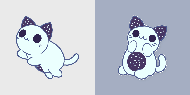 Cat custom cursor pack preview for Chrome, Edge and Windows