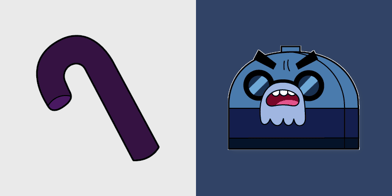 Crankybeard custom cursor pack preview for Chrome, Edge and Windows
