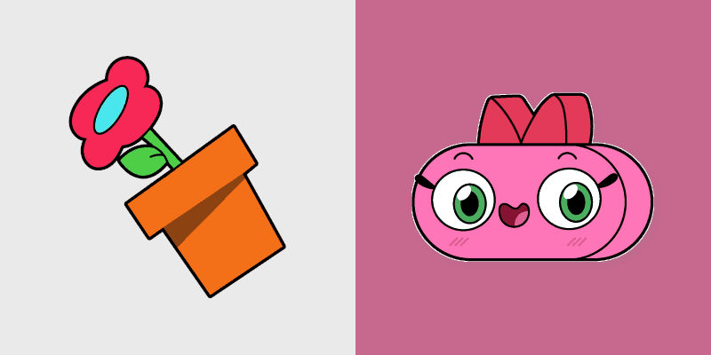 Unikitty! Q.T. custom cursor pack preview for Chrome, Edge and Windows