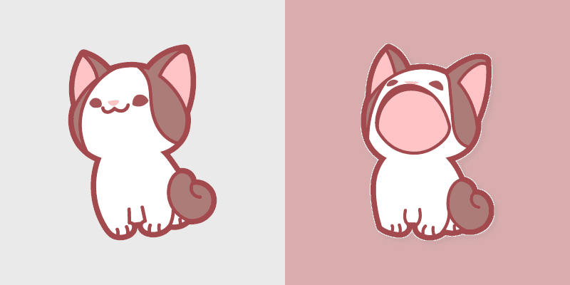 Cute Popcat custom cursor pack preview for Chrome, Edge and Windows