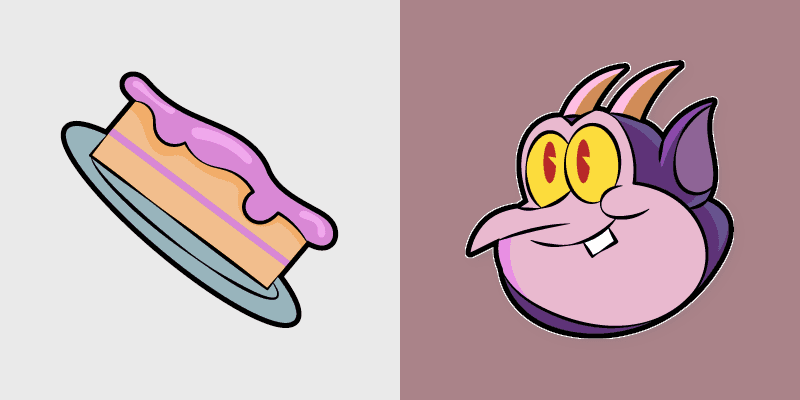 Cuphead custom cursor pack preview for Chrome, Edge and Windows