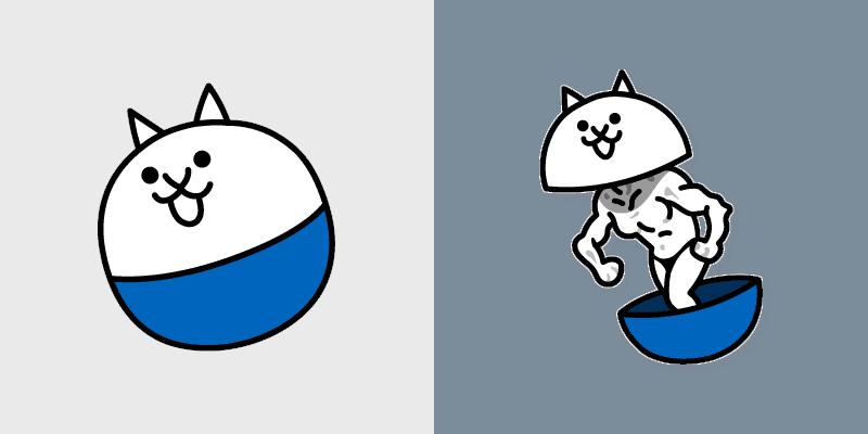 BattleCats Custom Mouse custom cursor pack preview for Chrome, Edge and Windows