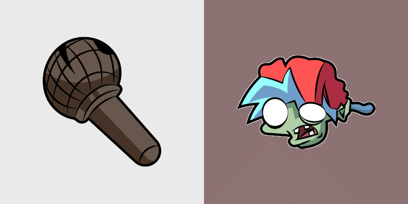 Zombified Boyfriend custom cursor pack preview for Chrome, Edge and Windows