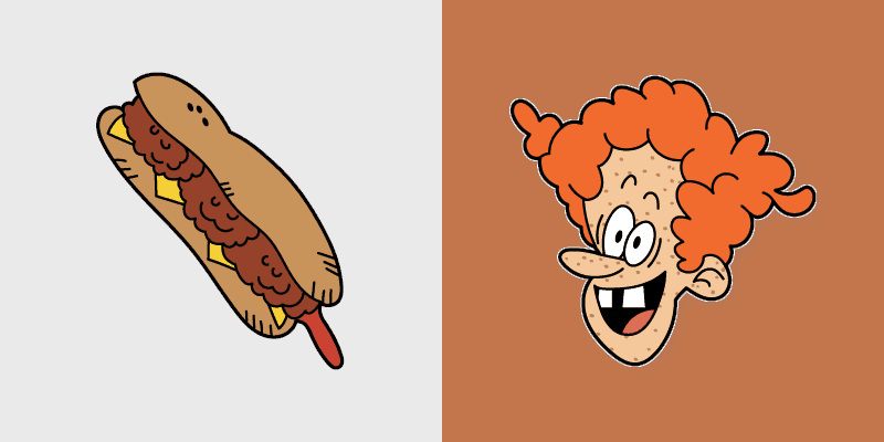 Cute Cursor Rusty Spokes - The Loud House custom cursor pack preview for Chrome, Edge and Windows