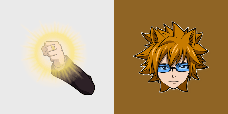 Custom Cursor - Fairy Tail Loke preview for Chrome, Edge and Windows