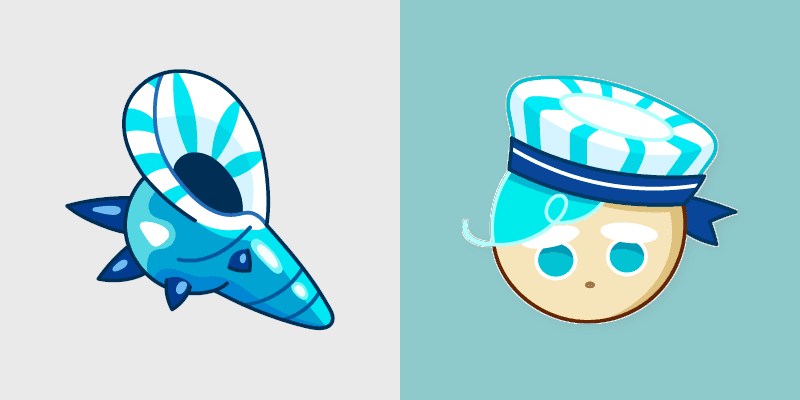 Peppermint Cursor from Cute Cookie Run custom cursor pack preview for Chrome, Edge and Windows