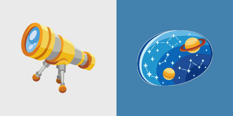 Astronomer Galaxy custom cursor pack preview for Chrome, Edge and Windows