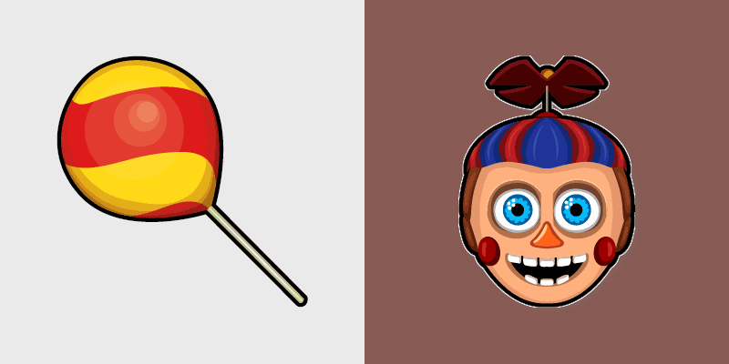FNAF Mix Packs custom cursor collection preview