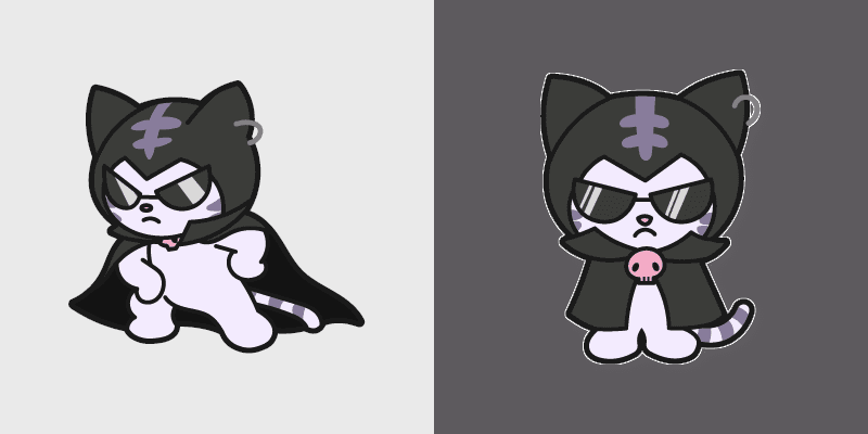 Nyanmi Cat custom cursor pack preview for Chrome, Edge and Windows