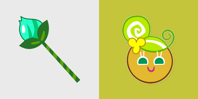 Magnetic Cookie Run custom cursor pack preview for Chrome, Edge and Windows