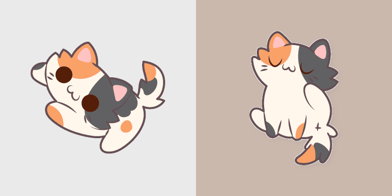 Tori the custom cursor pack preview for Chrome, Edge and Windows