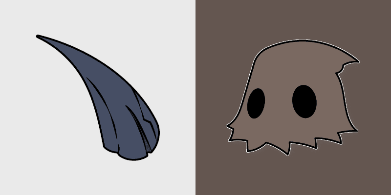 Cloth custom cursor pack preview for Chrome, Edge and Windows