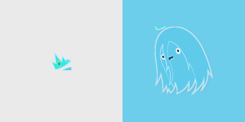 Ghost Princess custom cursor pack preview for Chrome, Edge and Windows