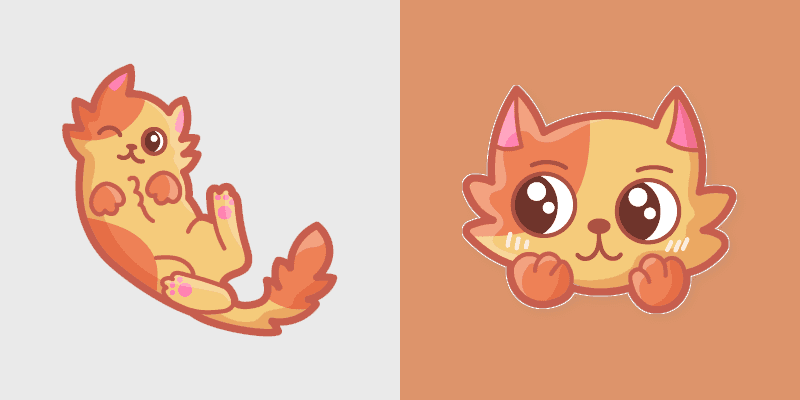 Kawaii custom cursor pack preview for Chrome, Edge and Windows